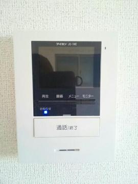 セキュリティ　カメラ付インターホン