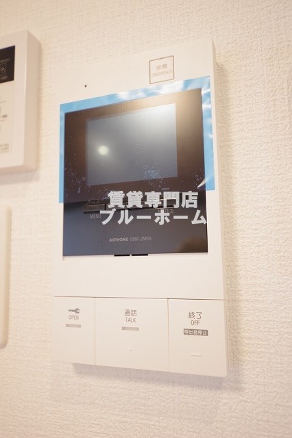 セキュリティ　モニター付きインターホン！