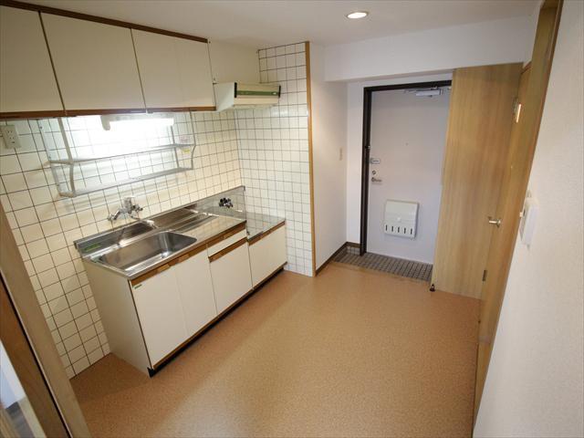 キッチン　松山市木屋町　グレイスパル木屋町　キッチン