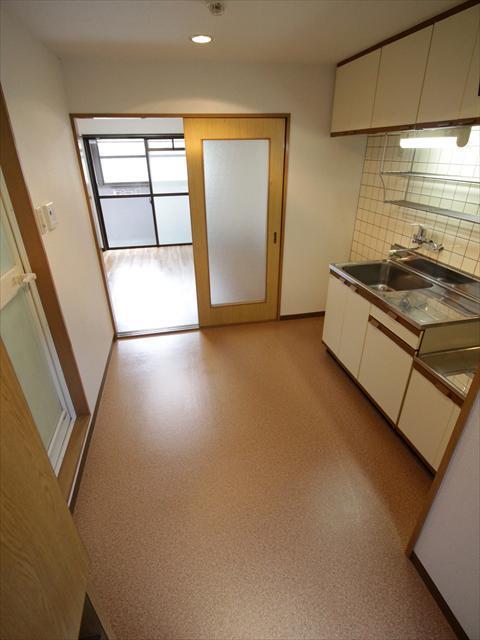 キッチン　松山市木屋町　グレイスパル木屋町　キッチン