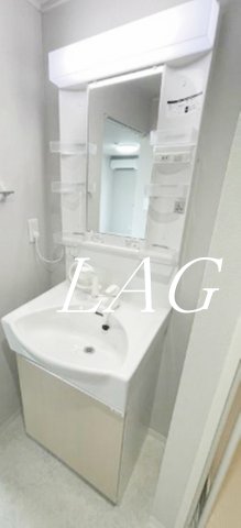 洗面設備　独立洗面台です。