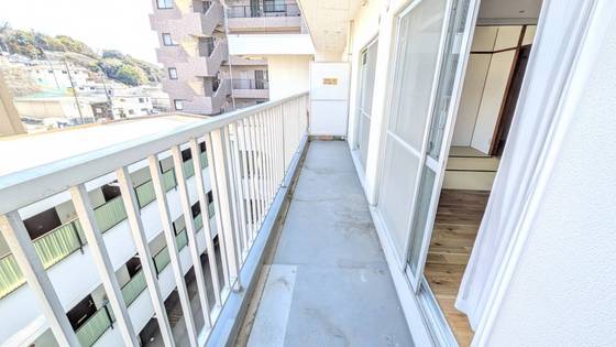 バルコニー　※別部屋の写真です