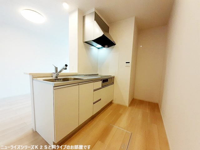 村山ベースのキッチン写真