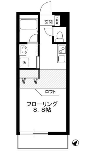 コンフォートIIの間取り写真