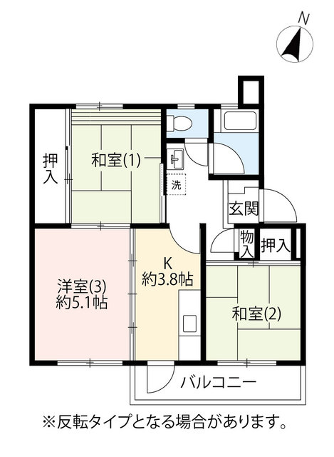 UR藤の台の間取り写真