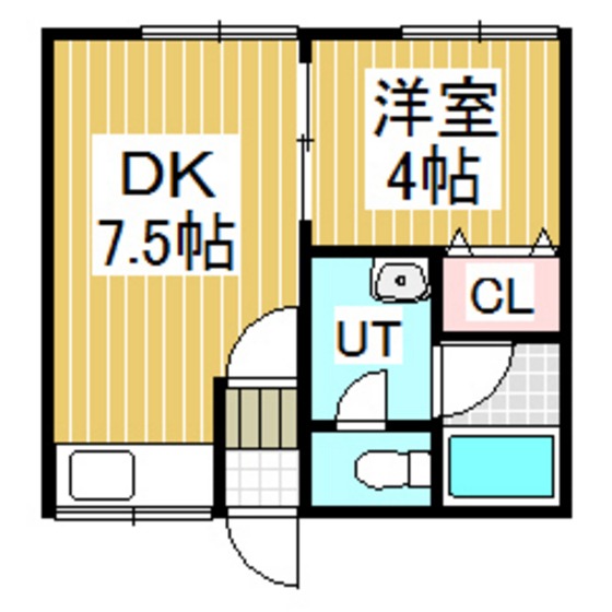 ソレイユ2の間取り写真