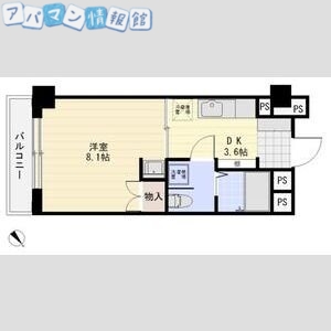 マンション礎の間取り写真