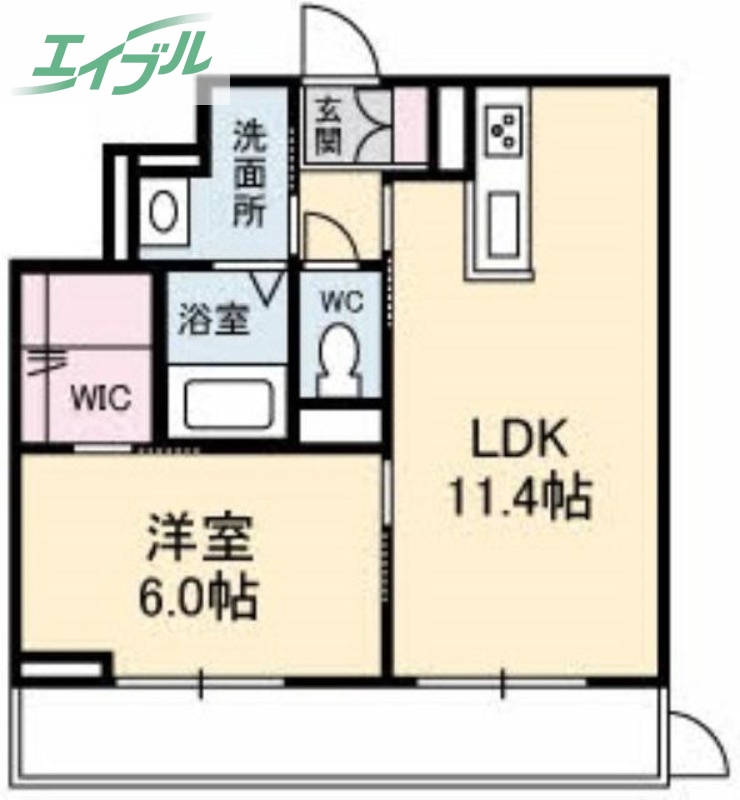 Sunshine Gardens 富田の間取り写真