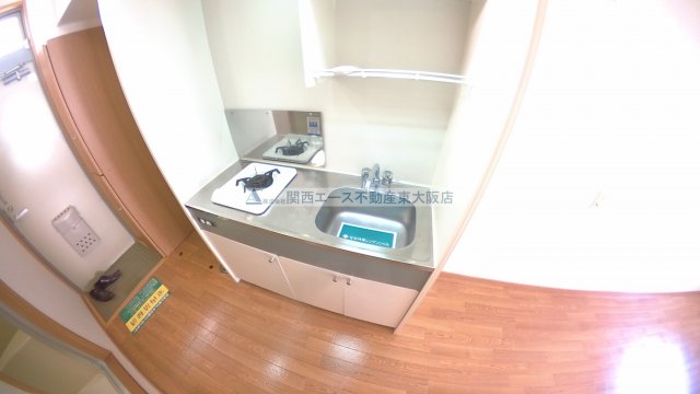 エステートピアナカタD棟のキッチン写真