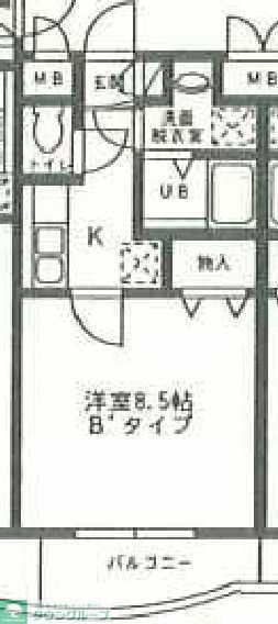 シャルム南流山弐番館の間取り写真