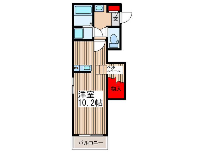 BestStage三郷の間取り写真