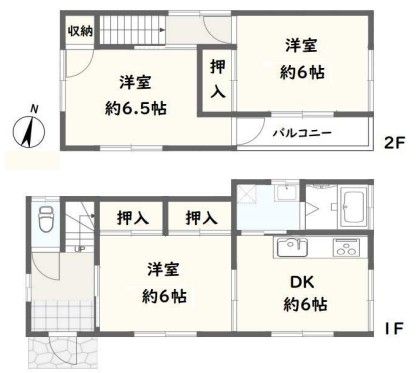 船橋市芝山戸建の間取り写真
