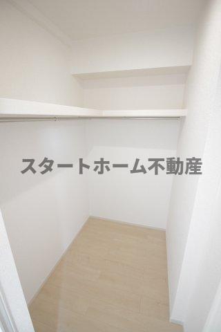 収納　十分な収納スペースがあります