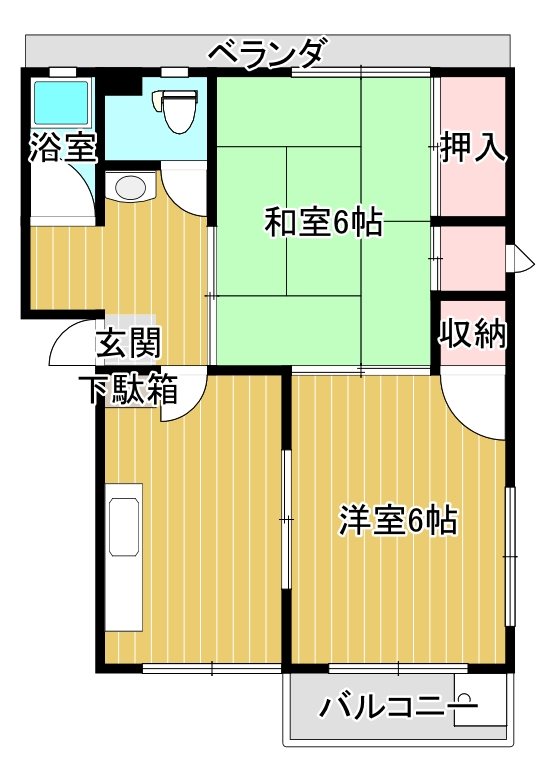 小田第３ビルの間取り