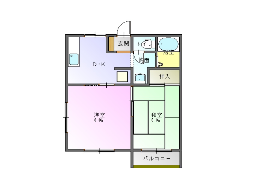 コアビタシオンの間取り