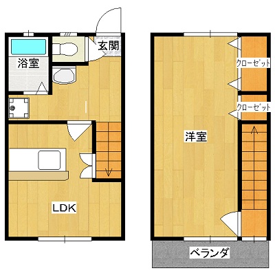 キャッスル久池井の間取り