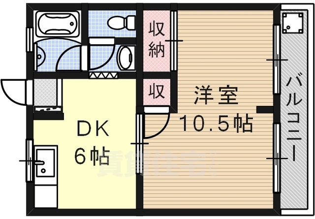 ビューハイツＫＩの間取り