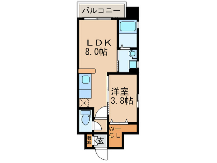 アルゴヴィラージュ浅生の間取り