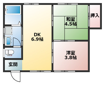 フレグランス本郷の間取り