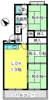 ふじよしビルの間取り