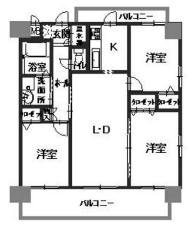 【マノワールの間取り】