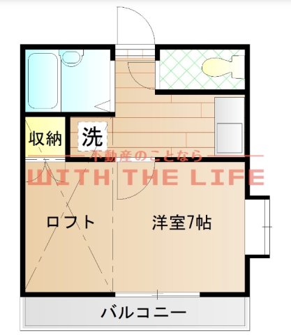 シャトレ津福本町の間取り