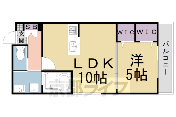 ヘーベルメゾン鳥山の間取り