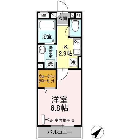 コンフォール新横濱　Iの間取り