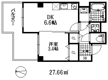 グランヴィータの間取り