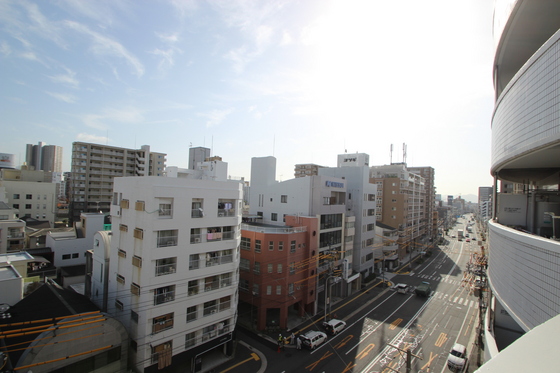 【広島市中区住吉町のマンションの眺望】