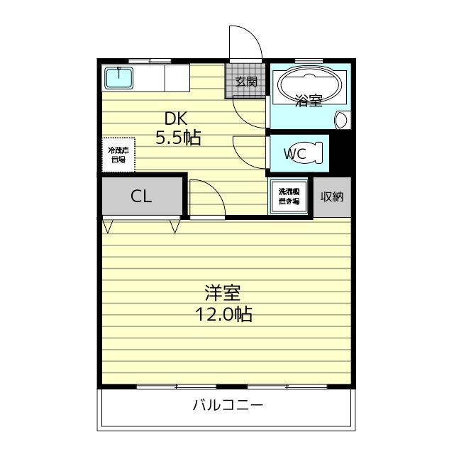 ワタナベハイムの間取り