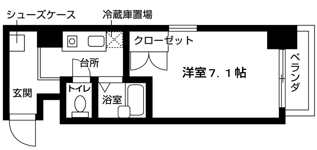 ROSE　HILLの間取り