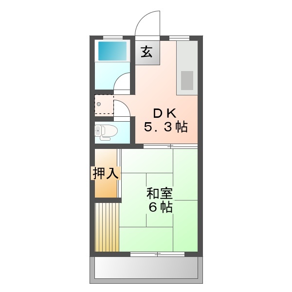 アトラスハイツの間取り