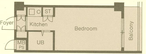 八王子市子安町のマンションの間取り