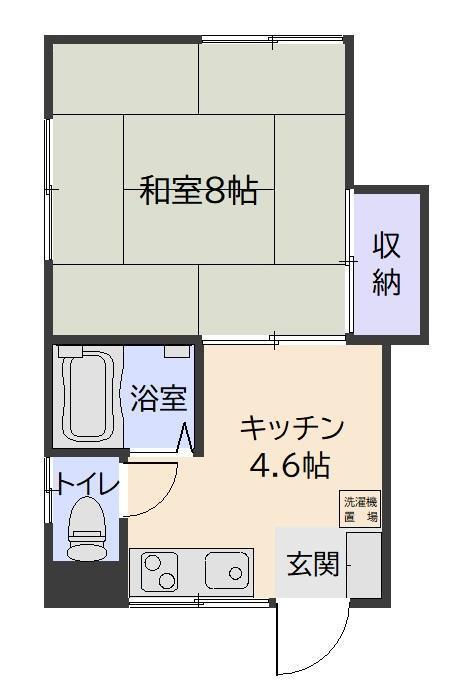 コーポサワの間取り