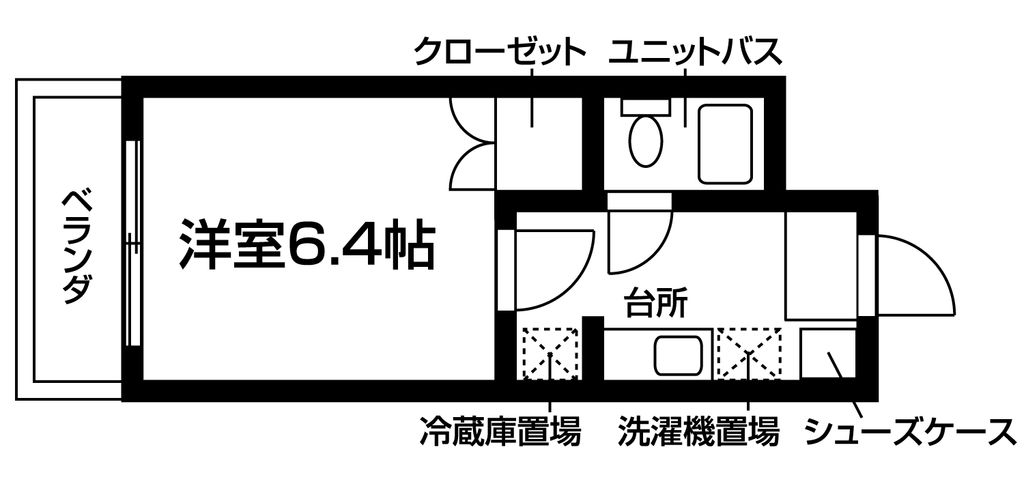 Nasic相模大野の間取り