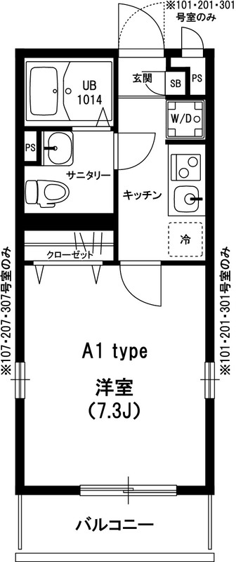 リブリ・エミネンス大久保の間取り