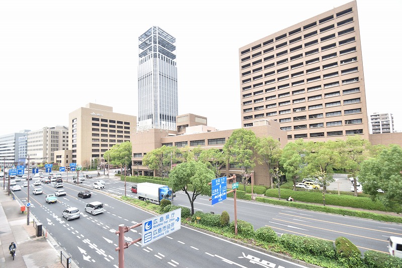 【広島市中区国泰寺町のマンションの眺望】