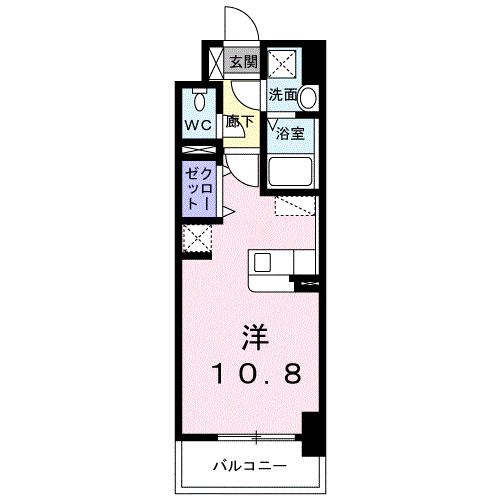 鹿児島市堀江町のマンションの間取り