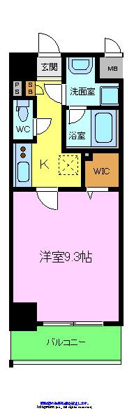 コージーコートの間取り