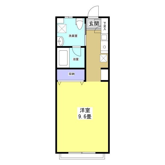 A HOUSEの間取り