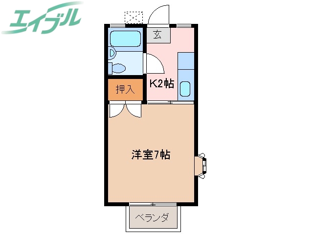 ホーメスト多賀の間取り