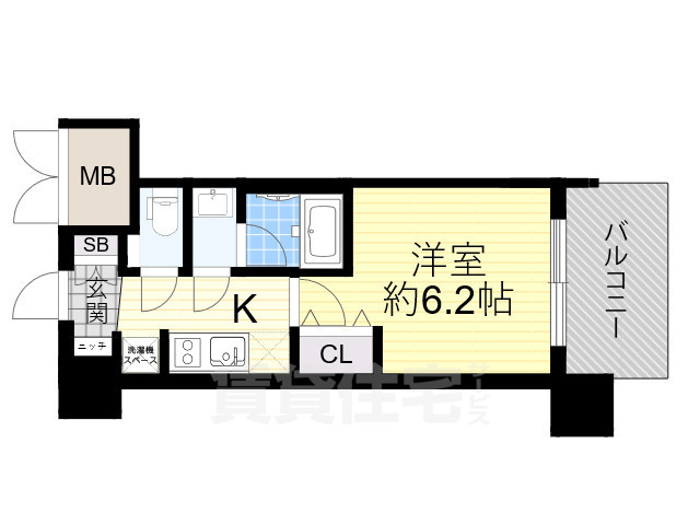 プレサンス神崎川ファインブレスの間取り