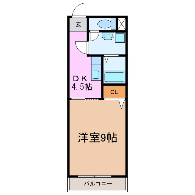 リバティベル三好丘の間取り