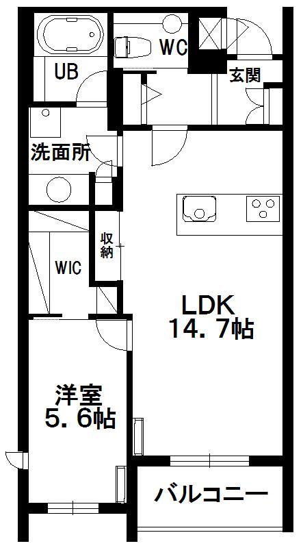 ヒルズレジデンシャルＳ１２の間取り