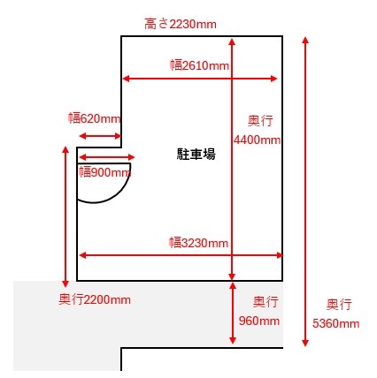 【目黒区青葉台のマンションの駐車場】