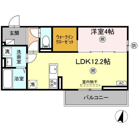 Dグラシア千代町の間取り