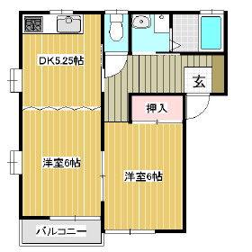 マイスター飯田の間取り