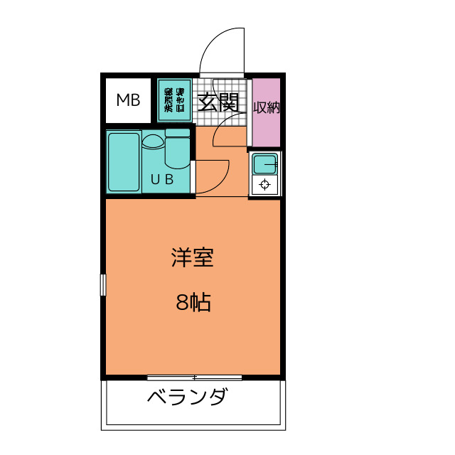 クレアタウン原の間取り