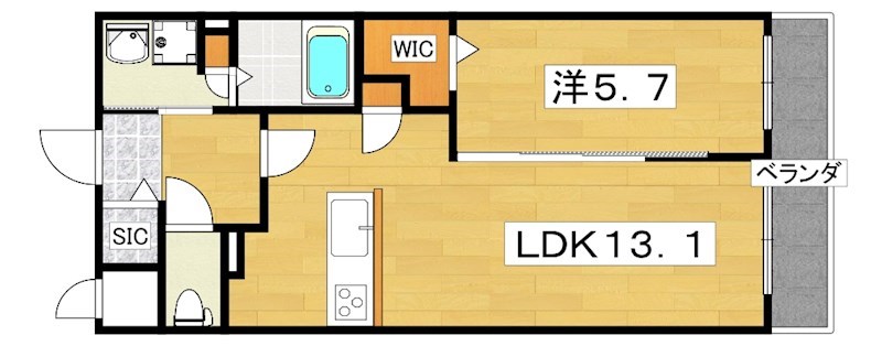 アンシャンテ岡本町の間取り